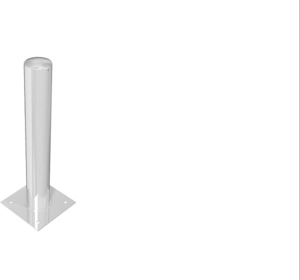 Schake kantelpaal Ø152,4x2,9mm, totale lengte: 1000mm, met interne veer voor deuvels, thermisch verzinkt, 401530N