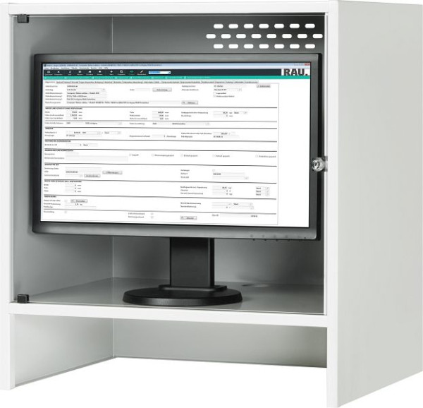 RAU monitorbehuizing, B650 x D520 x H710 mm, 07-MG520-650.12