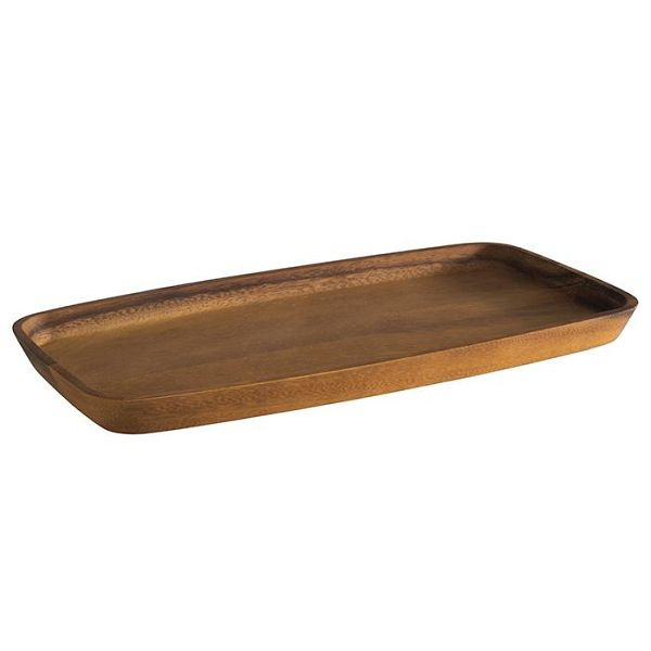 APS serveerplank, 30 x 15 cm, hoogte: 2 cm, acaciahout, 00897