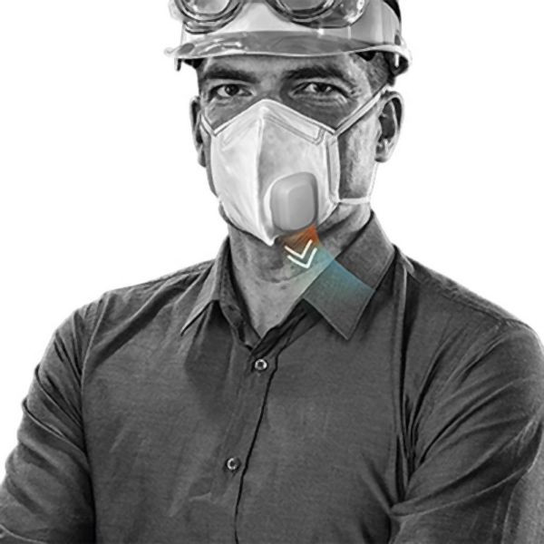 Karl Dahm-maskerventilator voor stofmasker Active artikel 11568, 40789
