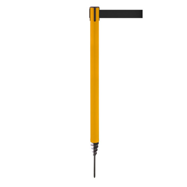 Stein HGS HGS personengeleidingssysteem -P-Line Outside-, geel, zwart, met riemeindstuk (standaard), 37688-0301