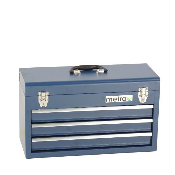 Metra Werkzeugkiste, standard, klein, blau, 10214, 4250417702141