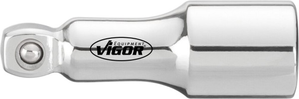 VIGOR zwenkbare verlenging, hol vierkant 6,3 mm (1/4 inch), massief vierkant 6,3 mm (1/4 inch), 36 mm, V4311