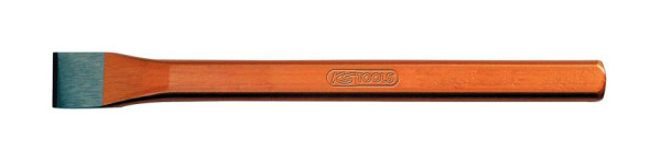 KS Tools platte beitel, ovaal, 125x18mm, 162.0102