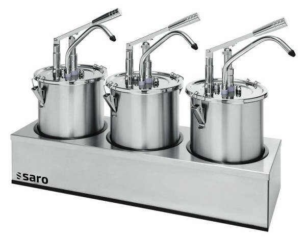 Saro sausdispenser PD-003 3 x 5 liter, 421-1007