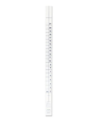DENIOS literschaal om op te plakken voor wijdhalsflessen met een inhoud van 20 liter, 250-202