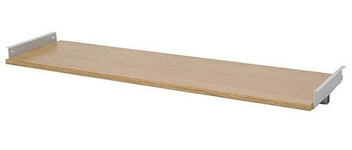 Bedrunka + Hirth vloerplank voor workline basistafel diepte 1000, afmetingen in mm (BxD): 1000 x 350, 07.30.20