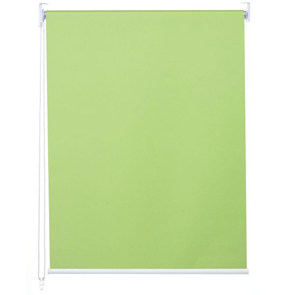 Mendler rolgordijn HWC-D52, raamrolgordijn zijtrekrolgordijn, 100x230cm zonwering verduisterend ondoorzichtig, lichtgroen, 63455