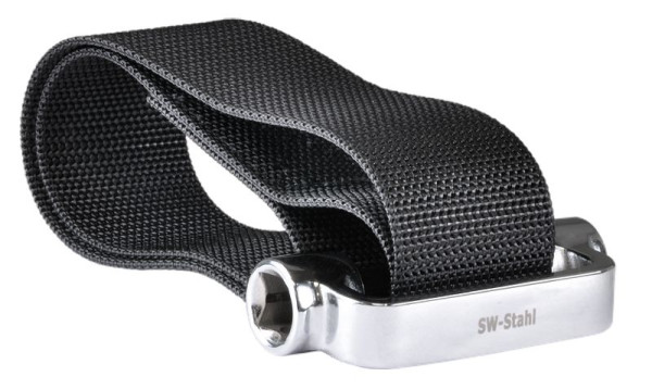 SW-Stahl nylon oliefilter-bandsleutel, klembereik 225 mm, 08320SB