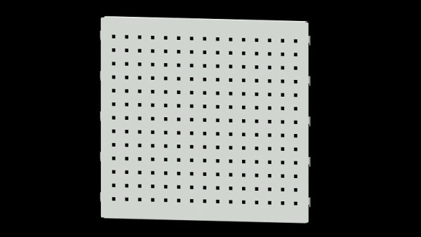 ANKE werkbanken geperforeerde plaat verticaal uitschuifbaar, 612 x 566 mm, RAL 7035, 630.302