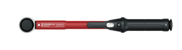 GEDORE rode momentsleutel 3/8 10-50Nm, lengte 335 mm, 3301871