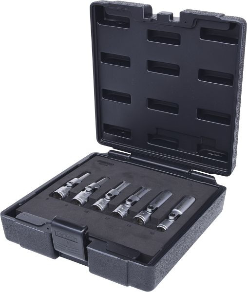 KS Tools 3/8" gloeibougie doppenset, kort, 6-delig, 500.7300