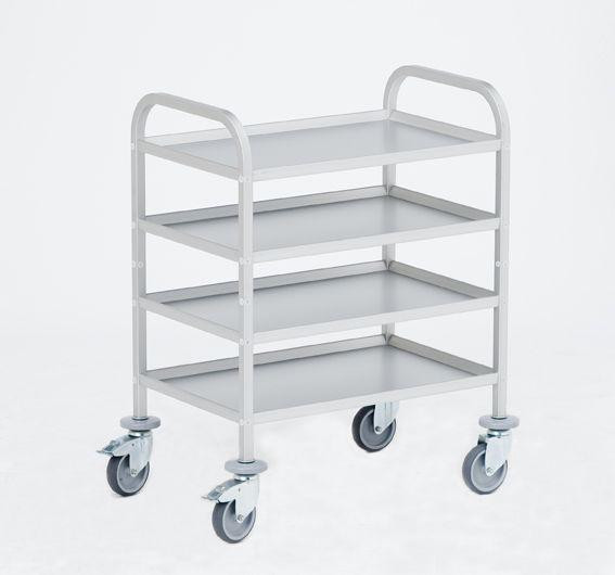 Gmöhling serveerwagen G®-SERV E 9501 / 4 A, aluminium, 223950104