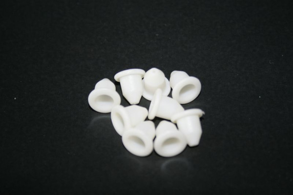ELMAG filesproeier voor argon/CO² drukregelaar 'nieuwe versie', PVC wit', 9054127