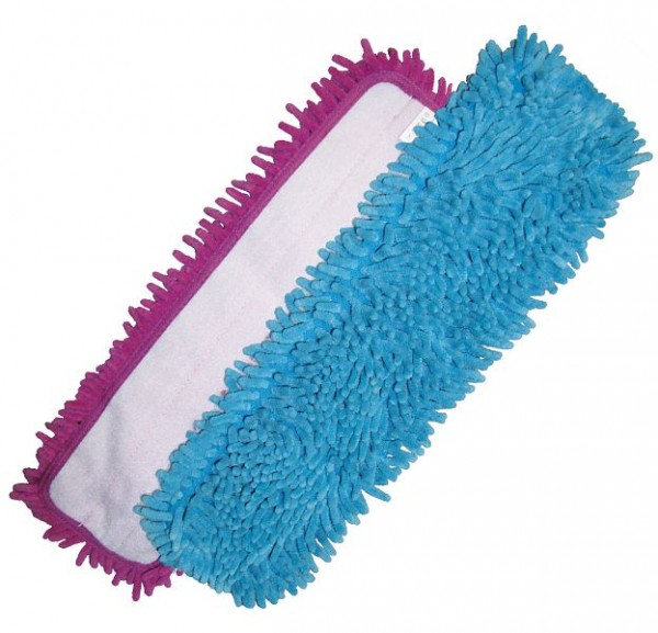 De Witte etui 1 x Rasta VELCRO microfiber dweil 44 x 13 cm violet, 460.200.202