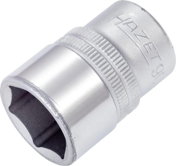 Hazet dop, zeskant, hol vierkant 12,5 mm (1/2"), 19 mm, gekarteld, 900-19