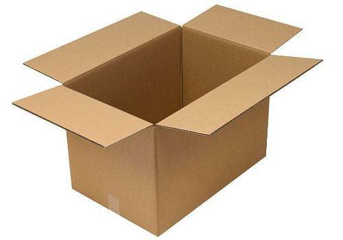 TransPak golfkartonnen vouwdoos 2-wandig, binnenmaat 600 x 400 x 400 mm, kwaliteit 2.70BC, VE 10, 299381
