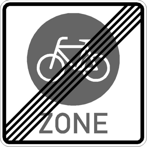 Steen HGS einde fietszone nr. 244.4, 840 x 840 mm / RA1 / Alform, 244.4-312