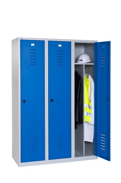 SOFAME commodekast voor vuile industriële omgevingen, 2 vakken B 800 x D 500 x H 1800 mm, W030140002GCBI
