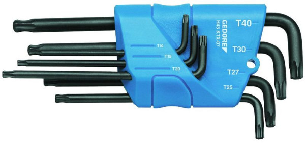 GEDORE haakse schroevendraaierset, TORX-set, 1531441