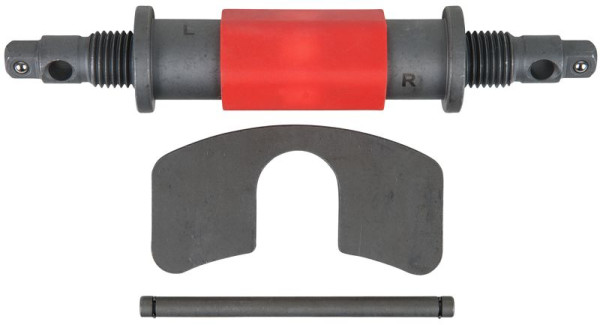 KS Tools 2in1 rechts en links roterende spindel met knevel, 150.1964