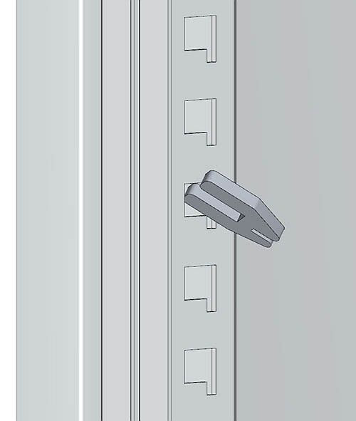 Bedrunka + Hirth plankhouder voor rolluikkast en CNC frame, 01-00206