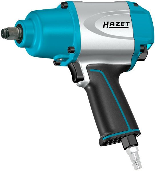 Hazet slagmoersleutel, maximaal losdraaimoment: 850 Nm, massief aandrijfvierkant 12,5 mm (1/2 inch), krachtig penslagmechanisme, 9012SPC