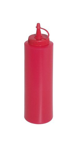 Contacto knijpfles 0,35 l, rood, 1460/352