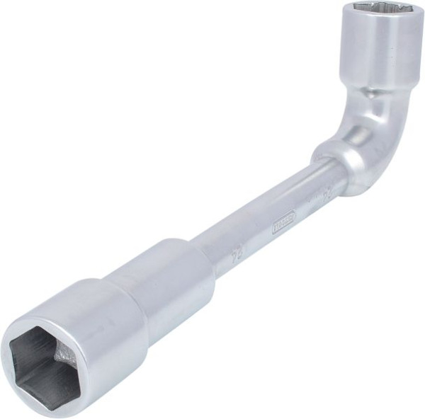 KS Tools ULTIMATEplus dubbele dopsleutel met boring, 24 mm, 517.0424