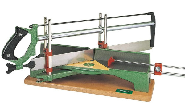 Ulmia verstekzaag, met lengteverstelling 352L, en zaagblad voor hout, ZW 1.75, 102.931