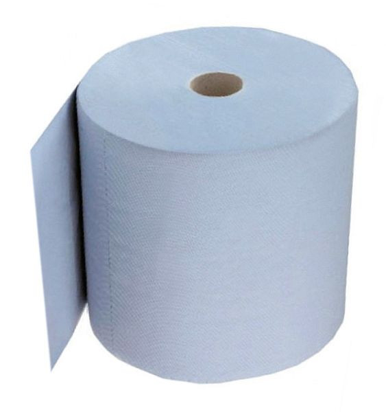 stumpf grote rol schoonmaakpapier voor grote rolhouder, blauw, 670-100-0-4-000