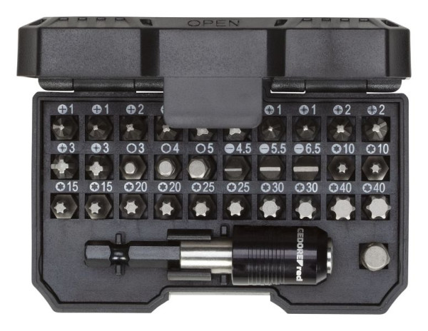 GEDORE rode bitbox 1/4 SL+PH+PZ+TX+6-kant 32-delig, 3301338