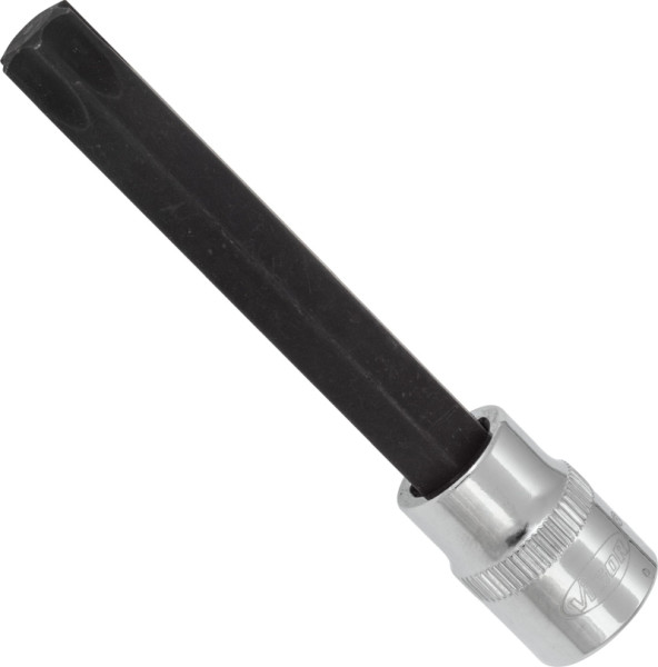 VIGOR TORX® schroevendraaierbit, hol vierkant 10 mm (3/8 inch), binnen TORX® profiel, T55, lengte: 93 mm, voor handbediening, V6091