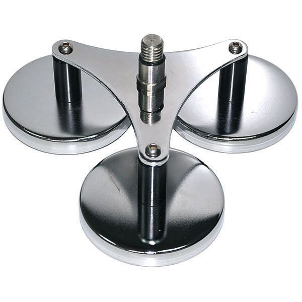 proNIVO Magnetische houder voor GNSS antennes, 3 magneten, met 5/8" schroefdraad, 218-MF3