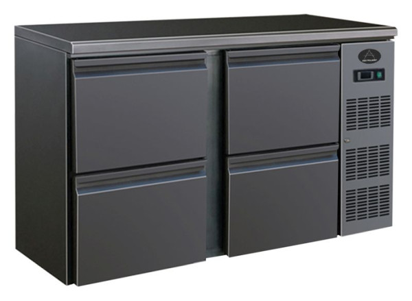 A&S Polarny flessenkoeltafel, 350L, 4 laden, BBC240
