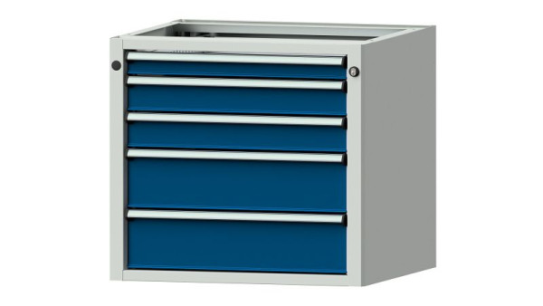 ANKE werkbanken onderkast, model 1805 V, 660 x 615 x 600 mm, RAL 7035/5010, 402.504