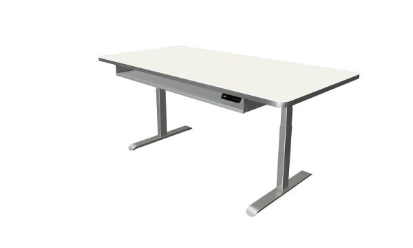 Kerkmann sta-/zittafel Move 4 Premium, B 2000 x D 1000 mm, elektrisch in hoogte verstelbaar van 620-1270 mm, wit, 10320610