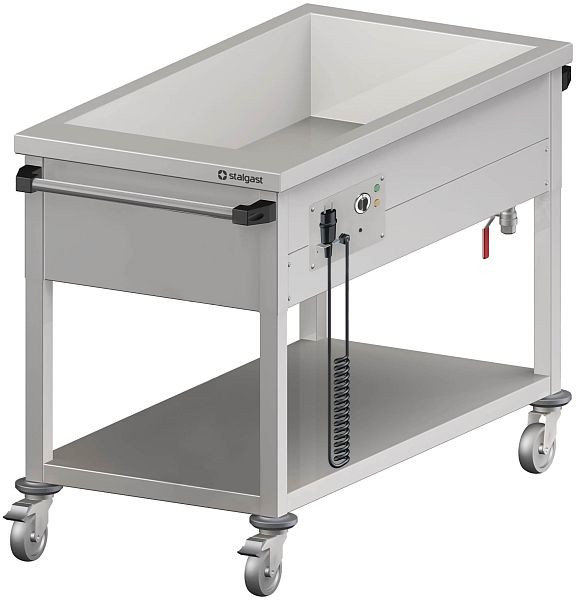 Stalgast Bain-Marie wagen met een bassin