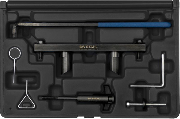 SW-Stahl motorafstelgereedschapset, VAG, voor benzinemotoren 2,0l FSI en TFSI (Turbo), 26022L