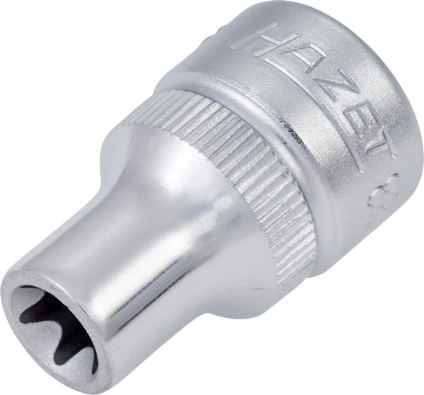 Hazet TORX® dopsleutelinzet, hol vierkant 10 mm (3/8 inch), buiten TORX® profiel, E8, met karteling, 880-E8