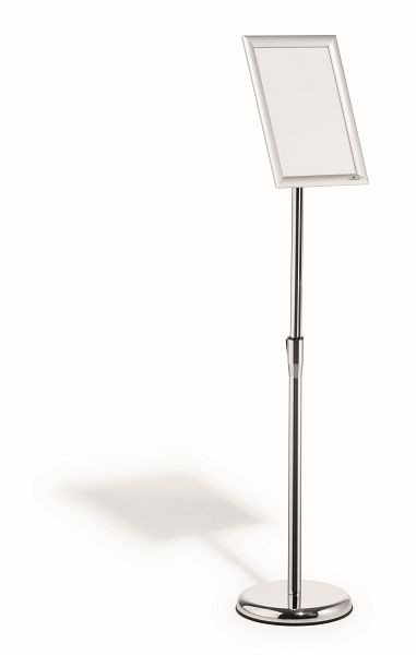 DURABLE info vloerstandaard met aluminium klikframe A4, 479823