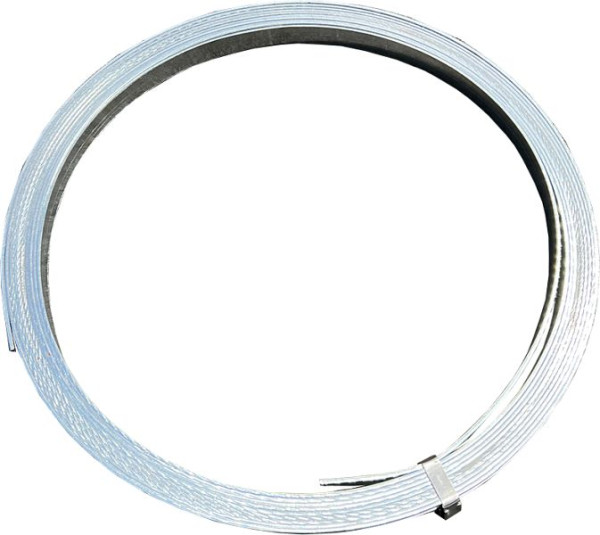 Schake aardingsband, verzinkt, VE: rol 50 kg, 11189-50VZ