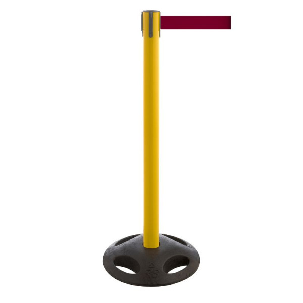 Stein HGS HGS personengeleidingssysteem -P-Line Utility-, geel, bordeaux, met riemeindstuk (standaard), 12828e-1502