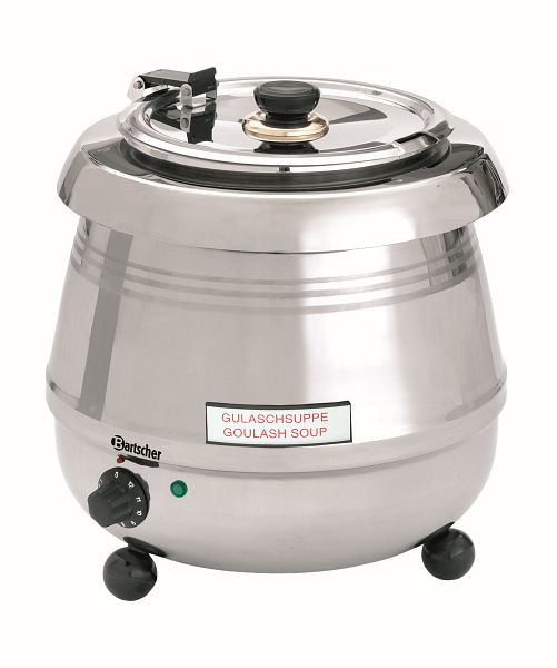 Bartscher soeppan De Luxe, 9 l, chroomnikkelstaal, 100058
