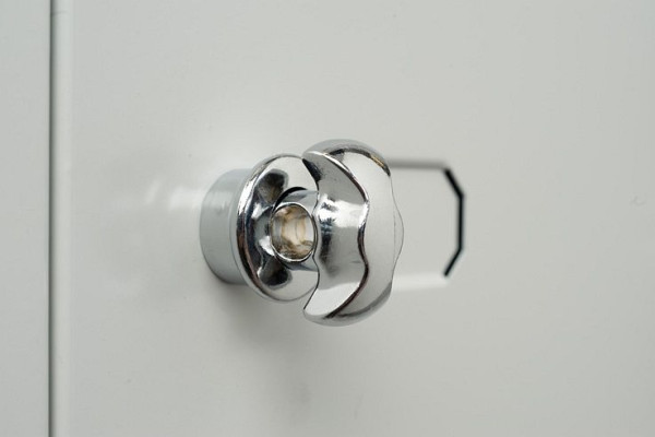 Bisley draaislot voor garderobe- en lockersystemen MonoBloc™, Office, LIGHT, ongeverfd, MLH800