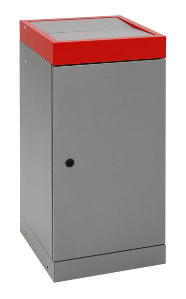 stumpf afvalscheiding ProTec-Plus, grijs alu / 3000, verzinkte binnenemmer, volume: 70 liter, 607-070-0-2-300