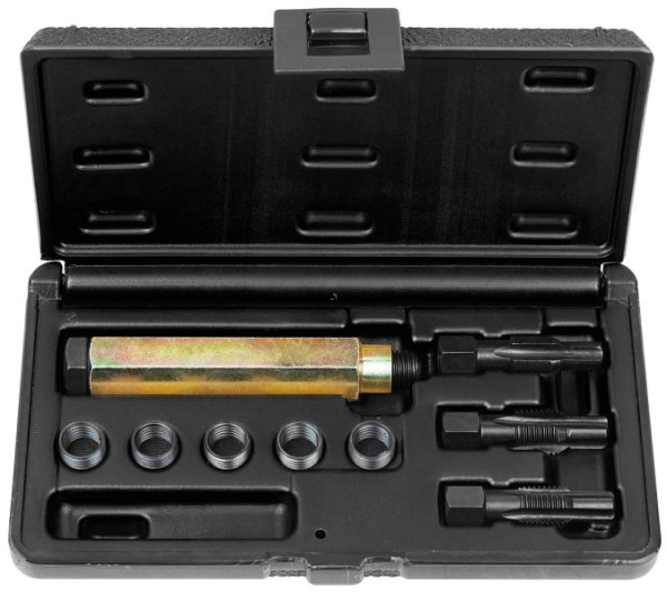 KS Tools THREADfix reparatieset M12x1,5 voor lambdasondes, 9-delig, 150.5070