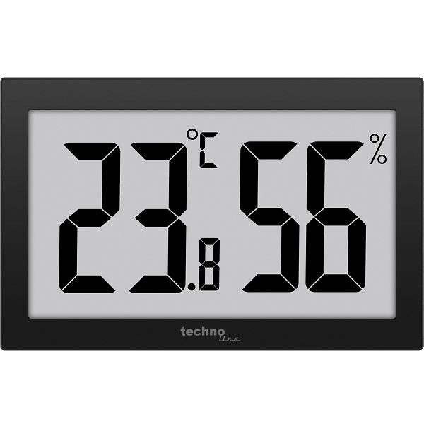 Technoline binnenklimaatstation, afmetingen: 223 x 144 x 24 mm, WS 9465