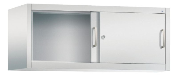 C+P bovenkast Acurado, H500xB1200xD500mm, kleur: lichtgrijs, beugelgreep, 1 niveau, 2054-00 S10045