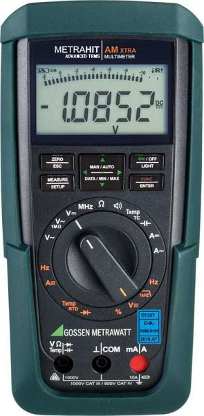 Gossen Metrawatt TRMS-systeemmultimeter MetraHit AM XTRA, M240A
